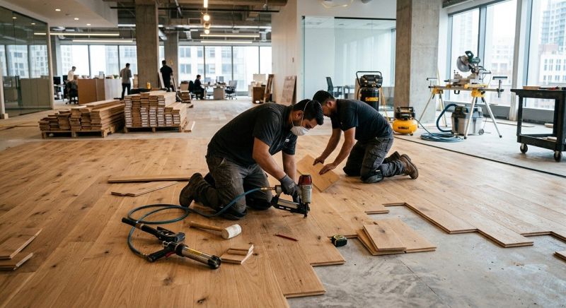 Commercial Hardwood Service in Pikesville, MD