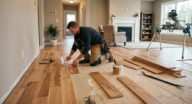 Engineered Wood Installation in Ellicott City, MD