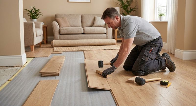Laminate Floor Installation in Burtonsville, MD