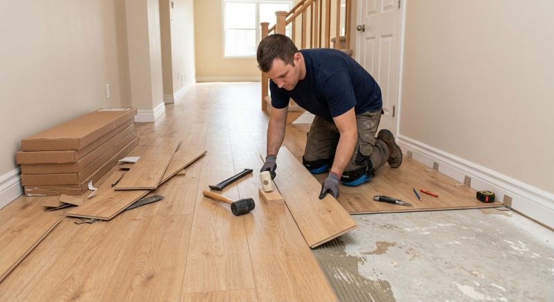 Laminate Floor Installation in Highland, MD