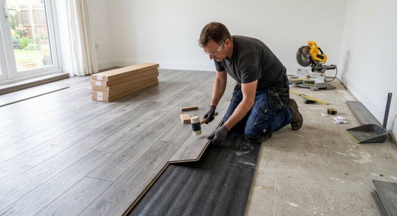 Laminate Floor Installation in Marriottsville, MD
