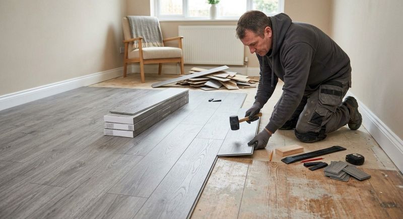 Laminate Floor Replacement in Clarksburg, MD