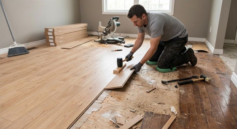 Laminate Floor Replacement in Hampstead, MD
