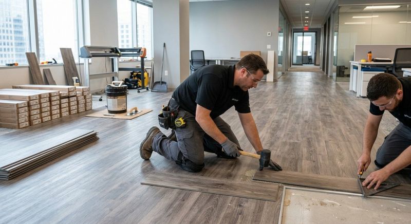 Linoleum Floor Installation in Bowie, MD