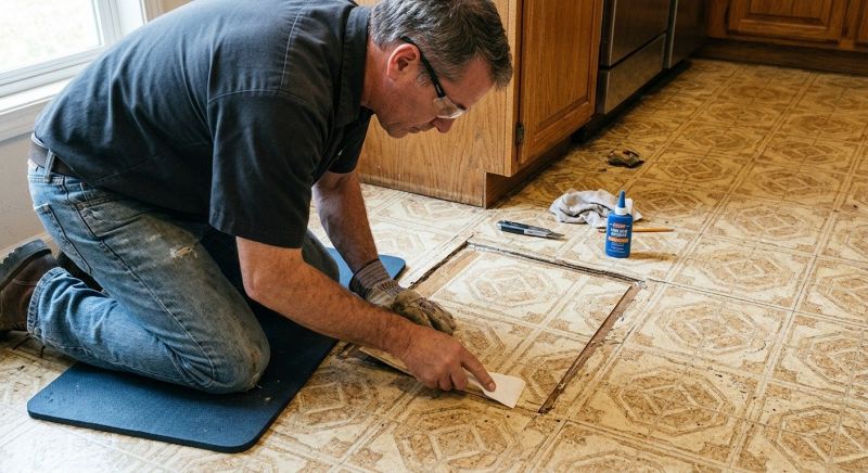 Linoleum Floor Installation in Linthicum Heights, MD