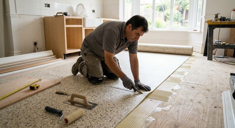 Linoleum Floor Installation in Sykesville, MD