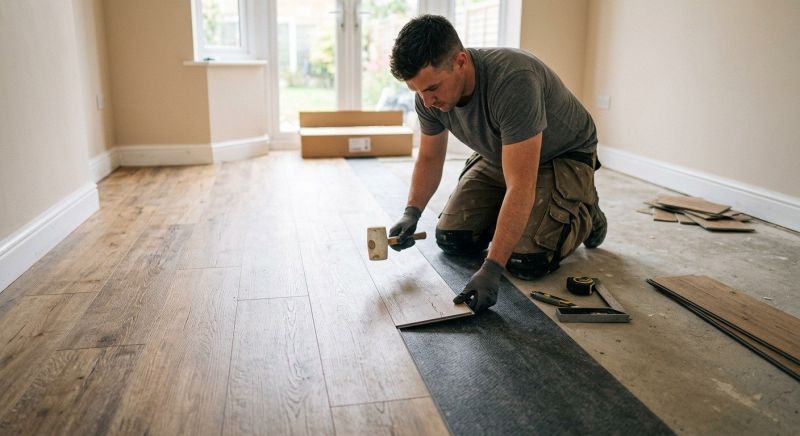 Linoleum Flooring Replacement in Ellicott City, MD