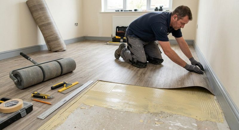 Sheet Vinyl Installation in Nottingham, MD