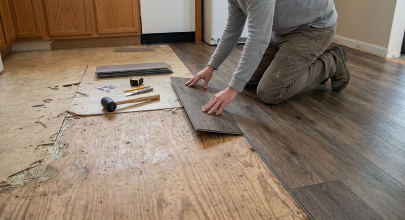 Vinyl Flooring Installation in Crofton, MD