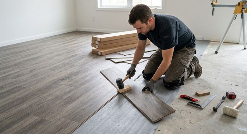 Vinyl Flooring Installation in Towson, MD