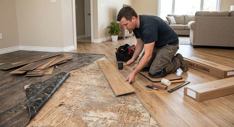 Vinyl Flooring Service in Ellicott City, MD