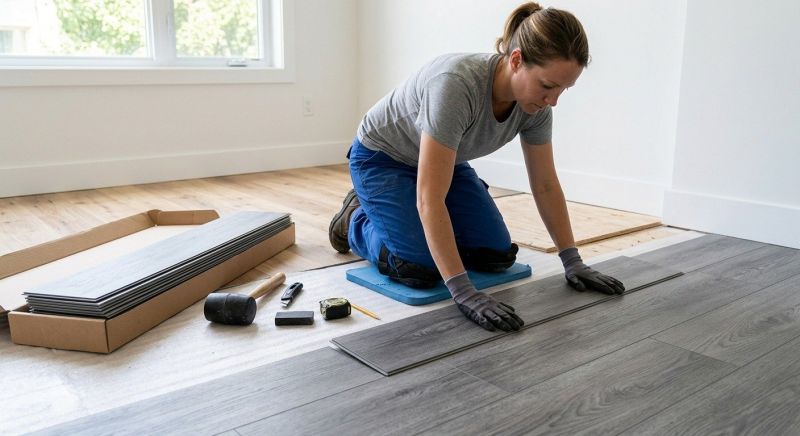 Vinyl Tile Replacement in Ellicott City, MD
